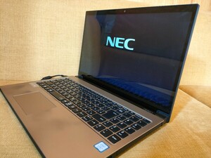 ★NEC LAVIE NX750/L PC-NX750LAG 第8世代 Core i7 ストレージ無し 有線使用 電源アダプター付き ジャンク品扱い★