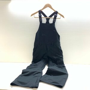 MIN【中古品】 MSMS VOLCOM ボルコム スノーボード パンツ キッズ 子供用 130～140位 黒 〈120-240318-ME-18-MIN〉