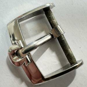 オメガ 尾錠 16mm幅 OMEGA バックル　Swiss stainless steel vintage buckle ま-9