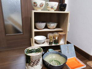 高級木箱付　茶道具セット　茶筅　茶杓　棗 等　茶匙　お茶道具　茶道　茶器