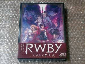 Blu-ray◆RWBY Volume 5 初回生産限定版 特典付き 未開封 ブルーレイ