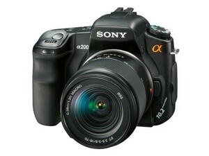 ソニー SONY デジタル一眼レフカメラレンズキット α200 レンズキット DSLR