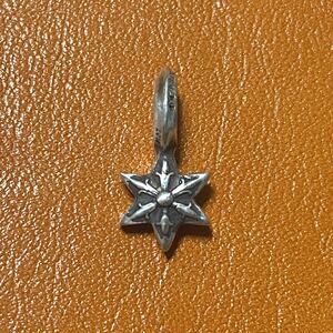 CHROME HEARTS クロムハーツ スター スタック チャーム silver925 / クロスチャーム ベビーファット ネックレス タイニー