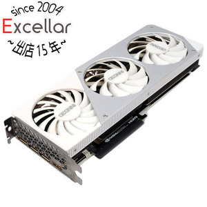 【中古】Inno3D製グラフィックボード RTX4070Ti X3 WHITE 3XDP-HDMI GDDR6X-12G B407T3-126X-186148W [管理:1050023026]