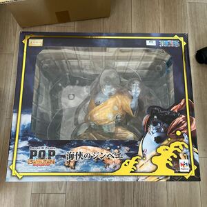 開封 ワンピース フィギュア 海侠のジンベエ　メガハウス POP P.O.P DX Portrait Of Pirates one piece ZERO 一番くじ　