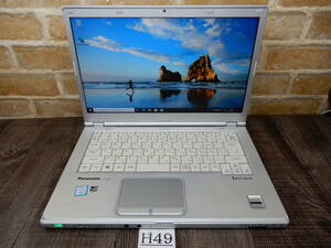 H49☆Windows10☆高速SSD256GB＆WEBカメラ＆無線LAN★Core i5☆メモリ8GB★フルHD14ｗ液晶ノート☆Panasonic☆CF-LX5