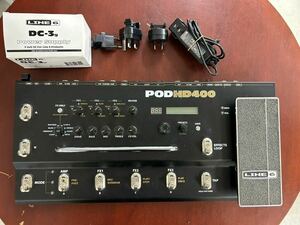 Line6 POD HD400 アンプシュミレーター　エフェクター　ライン6