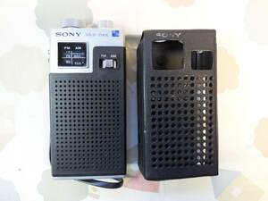 ★☆【回路整備調整品】SONY トランジスターラジオ FM/AM ２バンド TFM-4500 音響用ハイグレードコンデンサ使用 (管97)☆★