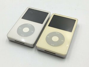 ♪▲【Apple アップル】iPod Classic MA448J MA003J 60 80GB 2点セット まとめ売り 0509 9
