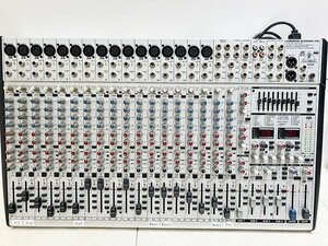 【え沖】MD000BOD12 BEHRINGER EURODESK SL2442FX-PRO アナログミキサー 24チャンネル ベリンガー