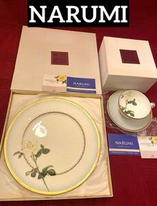 NARUMIナルミ Hall of Fame Roses フェイムオブローズ　【未使用箱有り】　薔薇食器セット　碗皿、皿