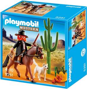 即決！新品 PLAYMOBIL プレイモービル 5251 西部劇 保安官