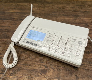 S-88◆美品 Panasonic KX-PZ210-W おたっくす FAX 電話機 迷惑防止機能付 ファクシミリホン