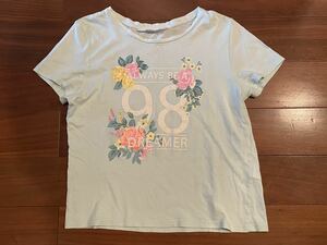 H&M エイチアンドエム 花柄Tシャツ 150cm