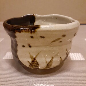 茶箱用 小服茶碗 茶碗 約10.8cm×9cm×7cm
