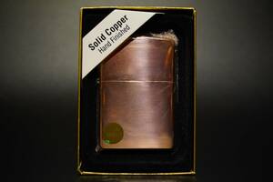 ZIPPO Solid Copper ジッポ ソリッドカッパー 純銅 ミラーポリッシュ #161 未使用