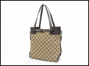 GUCCI グッチ GGキャンバス トートバッグ ハンドバッグ 107757