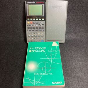 CASIO カシオ fx-7700gb POWER GRAPHIC 関数電卓 ジャンク