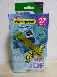[m11435y k] FUJIFILM 水に強い 写ルンです New Waterproof 27枚撮 LF N-WP2 27SH 1 使い捨てカメラ　フジフィルム