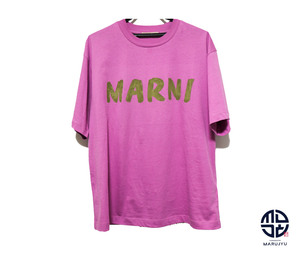 MARNI マルニ ロゴ Tシャツ レディース 半袖 服 アパレル サイズ38