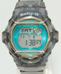 稼働品!!ライト点灯!!CASIO/カシオ Baby-G/ベビージー ベビーG BG-169R-8B クォーツ式 USED品＊