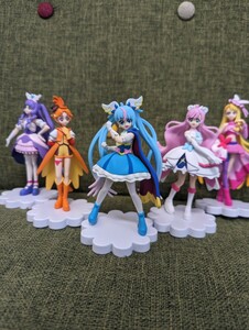 美品 ひろがるスカイプリキュア キューティーフィギュア 5体セット フィギュア プリキュア プリキュア20周年 スカイプリキュア