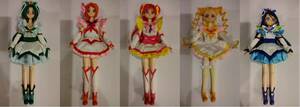 1/6　約27cm　Yes!プリキュア5　５体セット