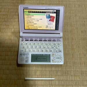 【電子辞書】◆CASIO◆ EX word XD-A4800 ピンクカラー カシオ エクスワード 英語 英英 和英 英和辞典 #中古 動作確認済み