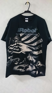 未使用品 iRobot Tシャツ サイズL SUPPORT OUR MILITARY アイロボット社 非売品