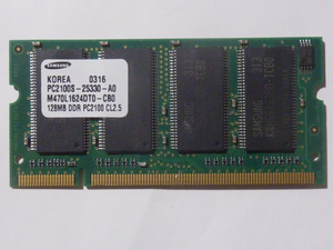 SAMSUNG PC2100S-25330-A0 128MB