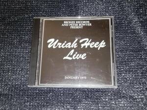 ☆ユーライア・ヒープ「ユーライア・ヒープ・ライヴ」輸入盤 URIAH HEEP - LIVE