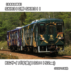 ◎KG写真【信楽高原鐡道】SK310形気動車 SKR311■SHINOBI-TRAIN □撮影:信楽高原鐡道信楽線 2018/3/23［KG0834］