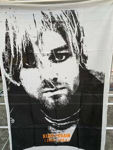 Kurt Cobain Nirvana ご自宅やお店の装飾旗 新品