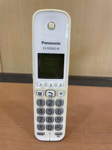 RM5222 Panasonic パナソニック 電話　子機 KX-FKD602-W 電池無し ジャンク品 動作未確認 0802