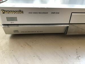 DVDレコーダー　Panasonic　 DMR-E30　 DVDVIDEORECORDER　ジャンク　