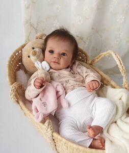 赤ちゃん人形　49cm large 19インチ　1.2キロ　幼児　リボーンドール　ソフトボディー体幹　特殊化粧施工　新生児