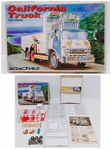 【超希少 未組立完品】旧バンダイ 1/48 カリフォルニアトラック トラック野郎 絶版 ディスプレイモデル California Truck BANDAI 旧ロゴ