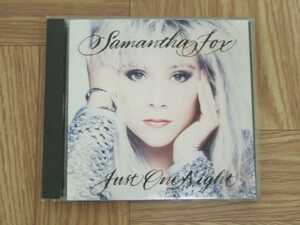【CD】サマンサ・フォックス SAMANTHA FOX / JUST ONE NIGHT [Made in USA]