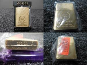 Zippo・ライター・ビンテージ・SOLID BRASS・Zippo 50thモデル・1932-1982 (未使用・未開封品) / 刻印 E XI ・1995年頃～