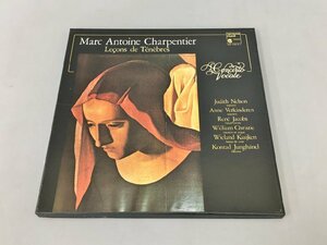 LPレコード Marc Antoine Charpentier Lecons De Tenebres Harmonia Mundi France HM 1005/6/7 3枚組 2312LBM105