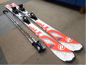 【150cm ジュニアカービングスキー 3点セット Dynamic】 VR07 VR SERIES ビンディング/EZY TRAK スキー授業 ジュニアスキー ダイナミック