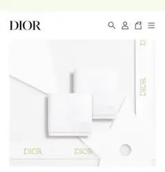 dior　オリジナルタオルセット 新品 ホワイト ディオール