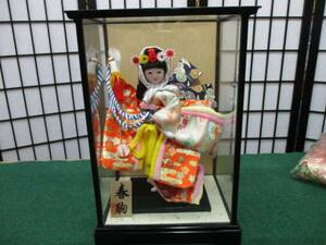 ■日本人形　春駒　 展示品 定価35000円 処分価格　M3268群