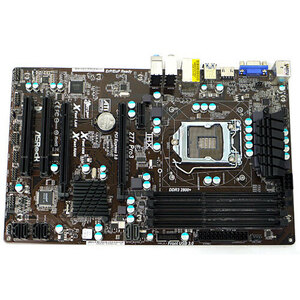 【中古】ASRock製 ATXマザーボード Z77 Pro3 LGA1155 訳あり [管理:1050012594]