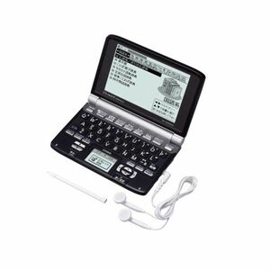 CASIO Ex-word (エクスワード) 電子辞書 XD-SW6400BK ブラック 日中韓対応手書きパネル搭載 音声対応 100コンテ