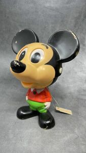 【送料無料】 1970年代 ディズニー Disney ミッキーマウス MICKEY MOUSE トーキング人形 Matel ヴィンテージ E0035