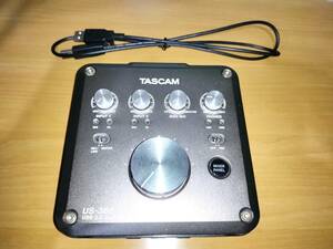 TASCAM　US-366　USB2.0　192kHz対応　本体のみ　ケーブル付き　中古