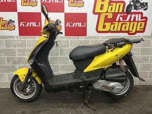 KYMCO キムコ　AGILITY125 アジリティー　LC2KN25CD8R 販売証明書有り 場内走行確認済み 始動動画有り 未整備 現状 売り切り バンガレ