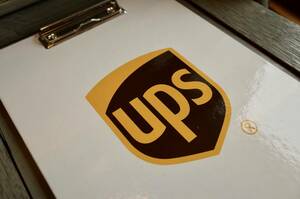 新品 UPS バインダー メモクリップ クリップボード アメリカ USA 運送 世田谷ベース PFS オフィスグッズ 文房具