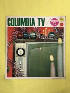 CA434B●【カタログ】 COLUMBIA TV コロムビアテレビ ポータブルテレビ タイマー付テレビ 1960年代 パンフレット/リーフレット/レトロ